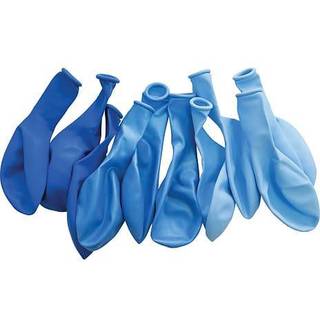 Salling latexballoner Ø:23 cm 10-pak - Blå