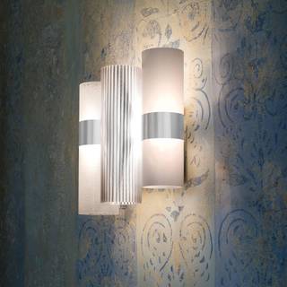 Slamp La Lollo Applique Væglampe - Væglamper Lentiflex® Hvid - LALWM00WHT00000000EU