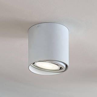 Arcchio loftspot Mabel, Ø 13 cm, hvid, metal, GU10