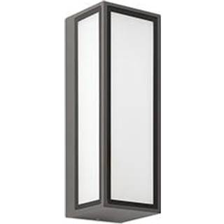 Udendørs væglampe Pivot, mørkegrå, aluminium, bredde 8,6 cm