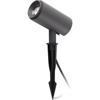 LED-spot med jordspyd Plom, mørkegrå