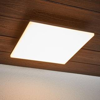 LED-loftlampe Henni, IP65, sensor, 30x30 cm, antracit