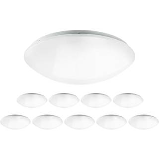 Fordelspakke 10x Noxion LED skotlampe Corido Hvid 18W 1561lm - 840 kold hvid | 360mm - IP44