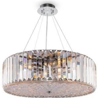 Maytoni Recinto hængelampe, Ø 53 cm, glas, 8 x E27