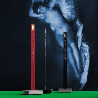 Ingo Maurer - My New Flame Portable Bordlampe Sort