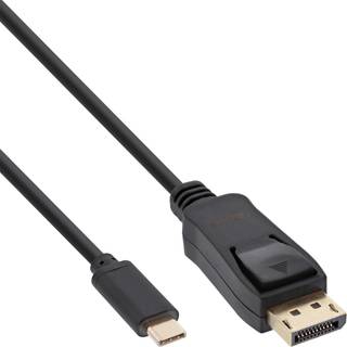 InLine USB-C til DisplayPort Kabel - 4K2K - Sort - 7.5 m