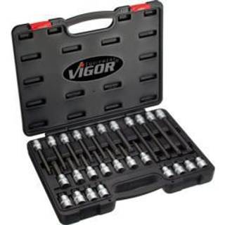 VIGOR 1/2&#39;&#39; XZN bitstoppesæt 26 dele (V1918)