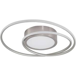 Lindby Bovia LED-loftlampe CCT, kan dæmpes, nikkel