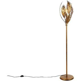 Vintage gulvlampe guld 70 cm - Botanica