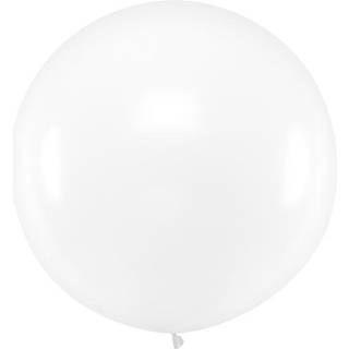 1 stk Kæmpe pastel klar ballon - 1 meter