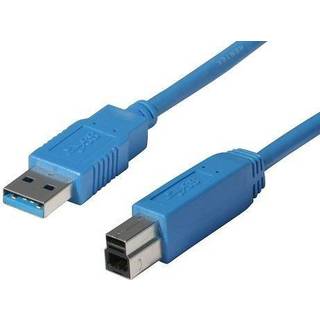 USB kabel 3.0 - USB-A han / USB-B han - 3 m