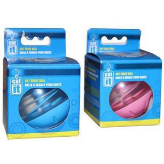 catit Kattegodbidskugle pink/transparent Ø 8 cm - (787.0019)