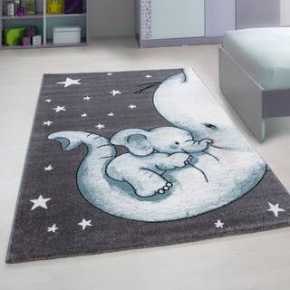 Børnetæppe Kids 560 tæppe - Blå - 80X150 cm