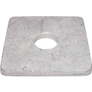 NKT firkantskive DIN436 FZV 60×60×6 M16, 25stk