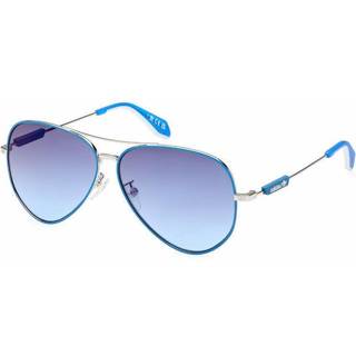 Adidas Originals OR0085 92X 59 Solbriller Mænd Blue - Blue Silver - 59mm