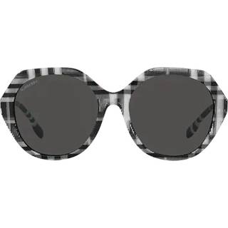 Burberry BE4375 400487 55 Solbriller Kvinder Black - Checkered Black - 55mm
