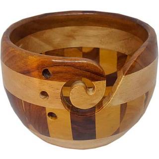 Scheepjes Garnskål Multitræ Høj 1 stk garnskål fra Scheepjes. Garnskålen er udformet i lakeret multitræ og måler ca 14 cm i diameter og er ca. 10 cm høj.