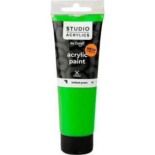 Akrylmaling 120ml-Studio Acrylic - Brilliant Green