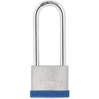 Hængelås ABUS 5/50HB80 Silver Rock, med lang bøjle, Ø6.5 mm, sølv