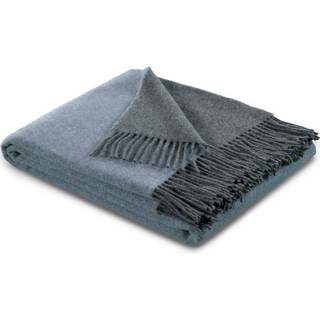 Luksus cashmere plaid fra BIEDERLACK - BLUE/GREY