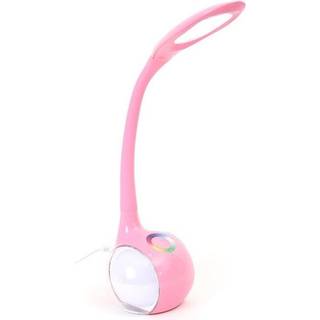 PLATINET Skrivebordslampe 7W med Nattelys - Pink