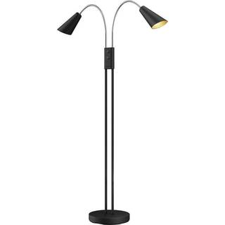 Lucande - Medira Gulvlampe Black/Gold