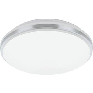 EGLO PINETTO plafond Ø340 mm, 4000K, IP44, hvid/krom
