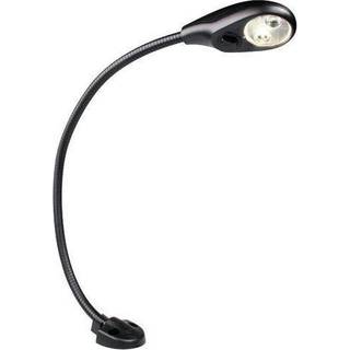 Kortlampe Hella Flexi Chart Table Lamp, LED, 9 - 31 V, 2 W, med hvidt skær + dæmpfunktion, til væg/bordmontering