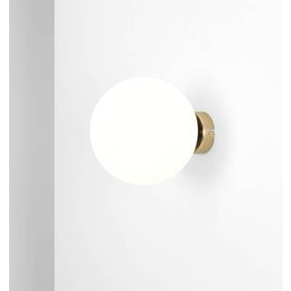 Væglampe Dione, vægbeslag guld