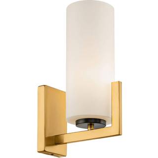 Maytoni Fortano væglampe, 1 lyskilde, glasskærme