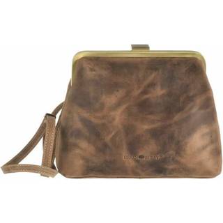 Bügeltasche Leder 25x20cm "Vintage" antikbraun 1713A-25 | Greenburry.de