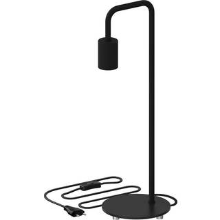 Calex U-Line bordlampe med 1,5 m kabel, sort