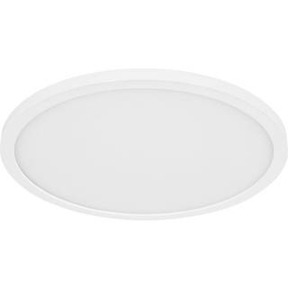LED-loftlampe Sapana, hvid, Ø 42 cm, plast, IP44