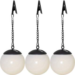Star Trading 482-28 Globus Dekorativ Lampe med Ophængningsklemmer, 3 stk