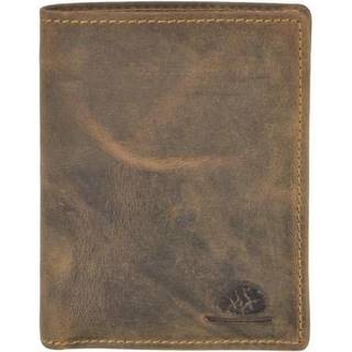 Geldbörse Leder 9x12cm mit Ausweisetui "Vintage" antikbraun 1701M-25 | Greenburry.de