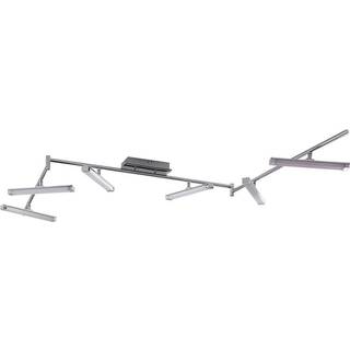 Lindby LED-loftlampe Pilou, 6 lyskilder, dæmpbar, krom
