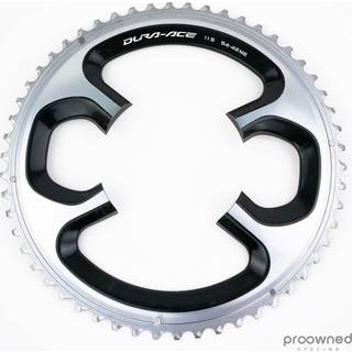 Drev Shimano Dura-Ace FC-9000 ME 110 bcd 2 x 11 gear 54T sort