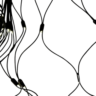 DGA Lysnet 80led Mørkegrøn  100x150cm - 23141016 ✓ På lager - klar til levering og afhentning