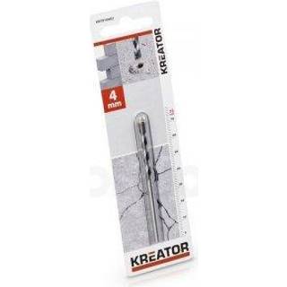 Betonbor 4,0 mm x 75 mm - med HM platte