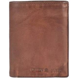 Geldbörse Leder 9x12cm "Vintage Washed" chestnut 2921-24 | Greenburry.de
