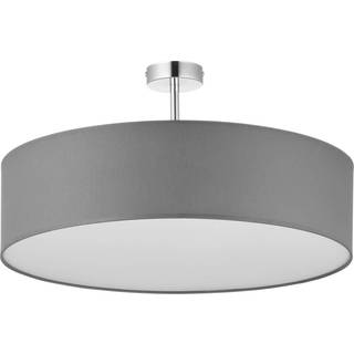 Loftlampe Rondo med afstand, grå Ø 60 cm