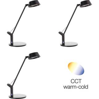 Kaila LED-skrivebordslampe, sort