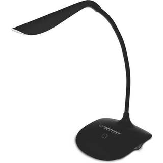 LED Skrivebordslampe | USB Lampe | Batteri Lampe | Dæmpbar | Trådløs | Sort