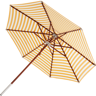 Skagerak, Atlantis Parasol Ø330 Golden Yellow Stripes