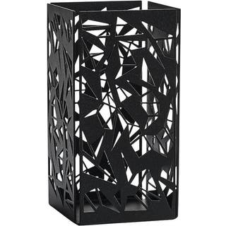 Kasia Lilja - GEOHYGGE Lysestage - Sort - L10 x B10 x H20 cm