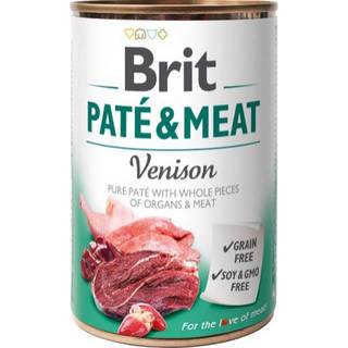 Brit Pate & Meat vådfoder m. vildt - 400 g.