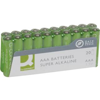Q-connect Super Alkaline AAA batterier 20 stk