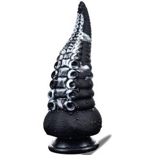 Sealik Tentacle Dildo Black-White 20 cm