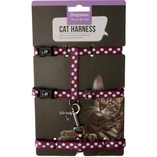 Dogman Kattsele-set Dot Lilla
