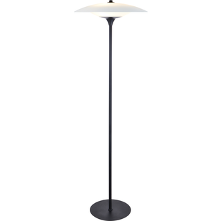Baroni Ø46 Gulvlampe - Opal/Sort
